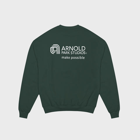 新品M■LQQK Studio Camber Arc Logo Crewneck Arc Logo Crewneck