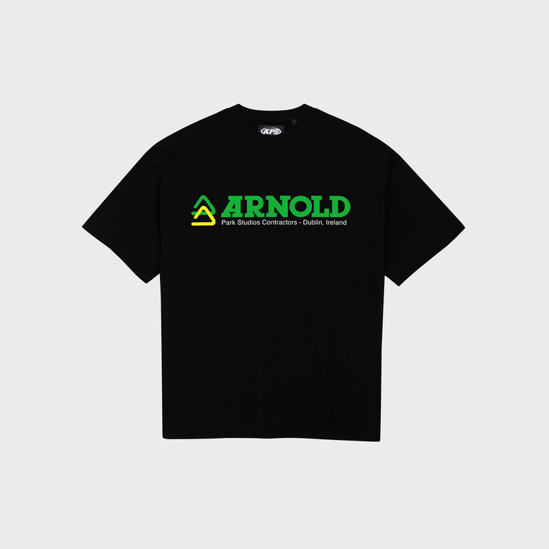 Construction Multi Logo T-Shirt - Black