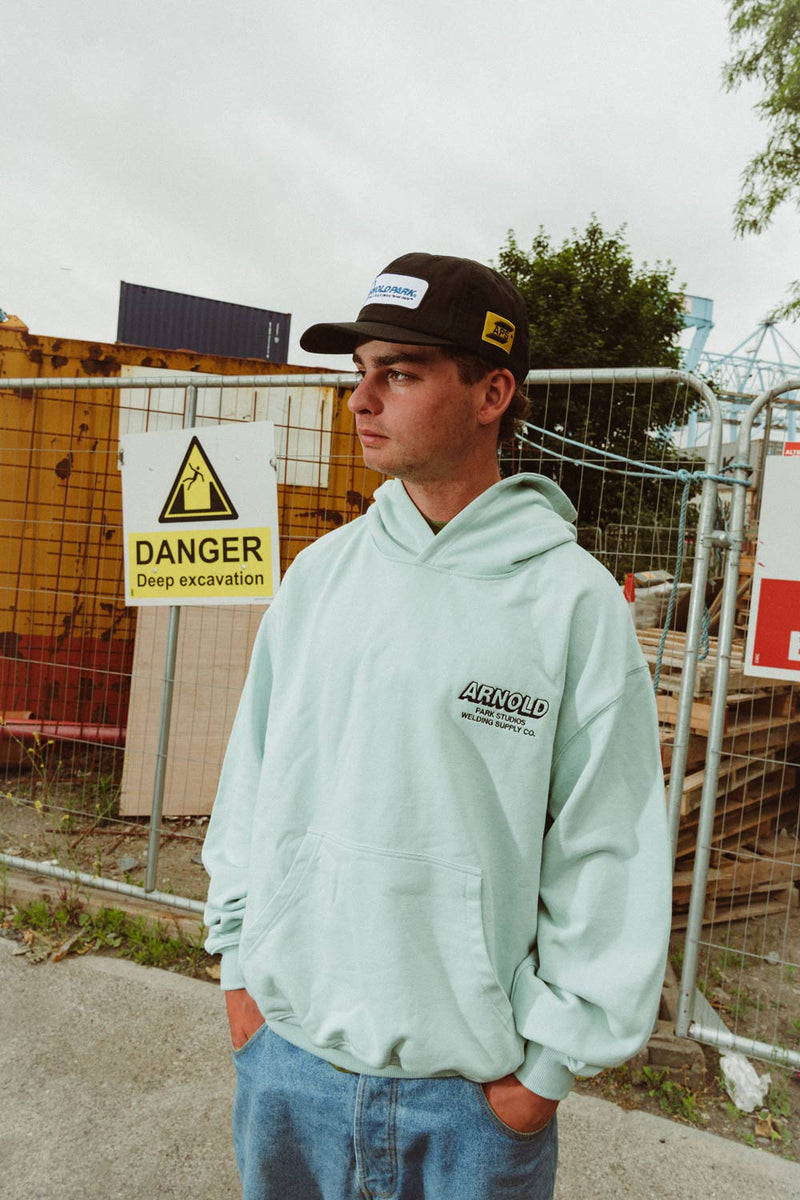 Welding Supply Logo Hoodie - Mint