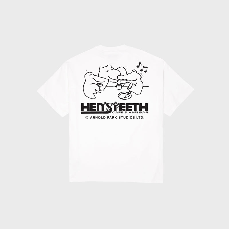 APS x Hen's Teeth Hi-Fi T-Shirt - White