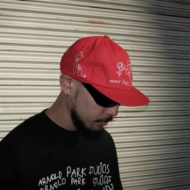 Imaginary Friends Logo Cap - Red