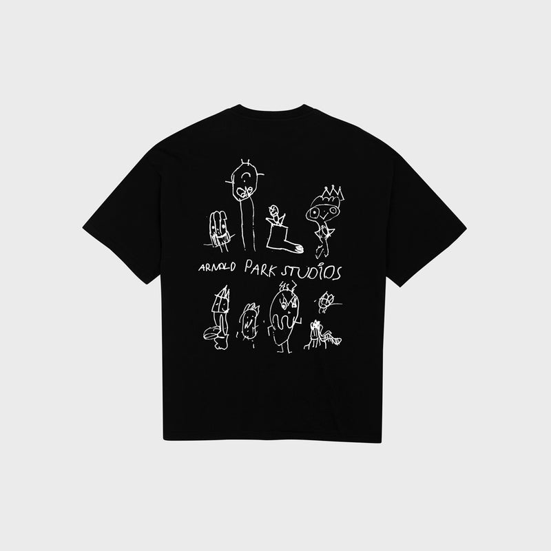Imaginary Friends T-Shirt - Black