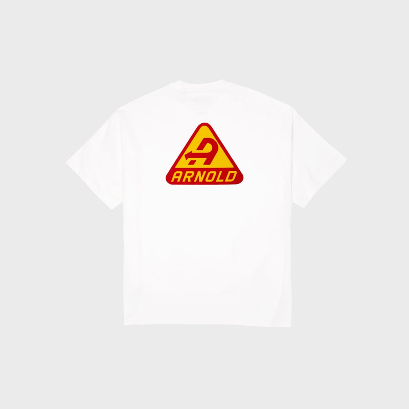 Truck Line Logo T-Shirt - White