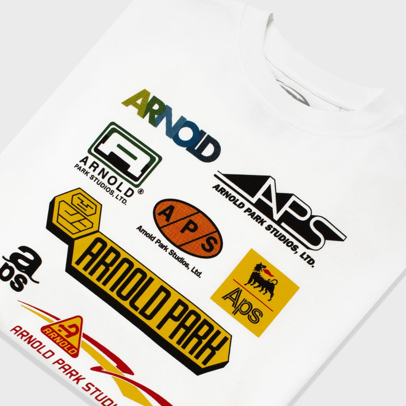 Transport Multi Logo T-Shirt - White