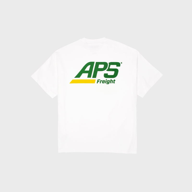 Oil and Freight Logo T-Shirt - White