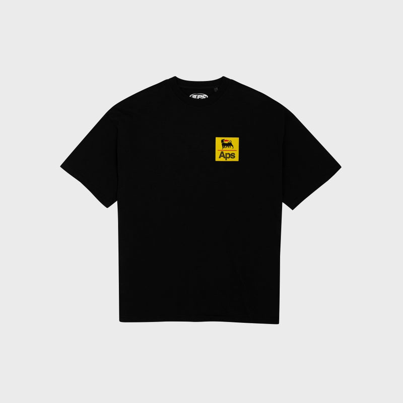 Oil and Freight Logo T-Shirt - Black