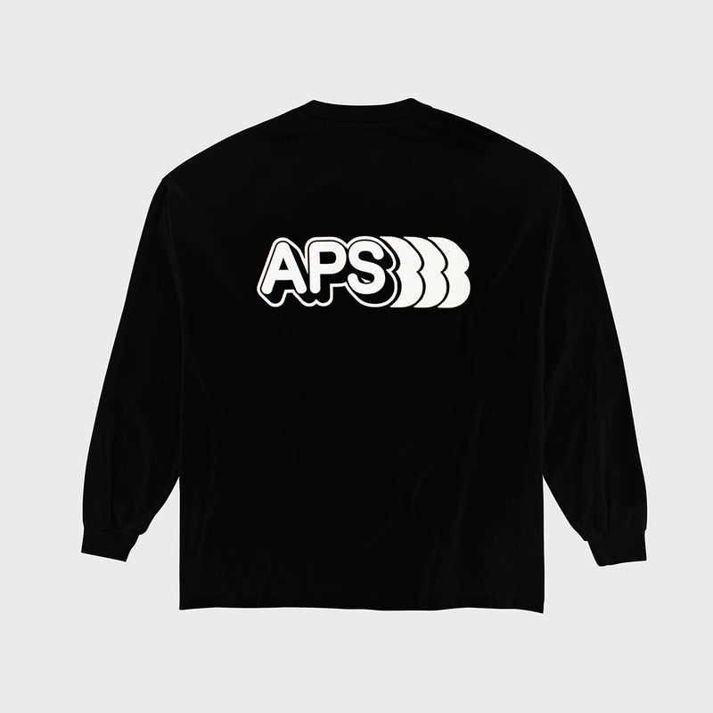 Spring Logo Long Sleeve - Black